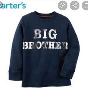 Carter's Blue Long Sleeves Shirt Boy
